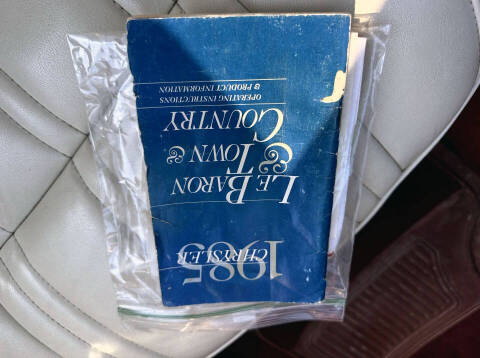 1985 Chrysler Le Baron Mark Cross