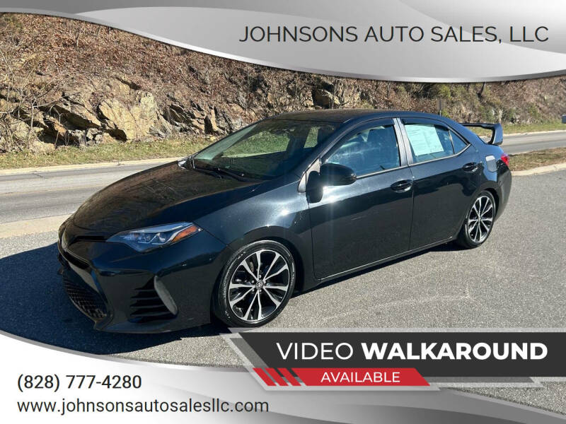 2019 Toyota Corolla for sale at Johnsons Auto Sales, LLC in Marshall NC