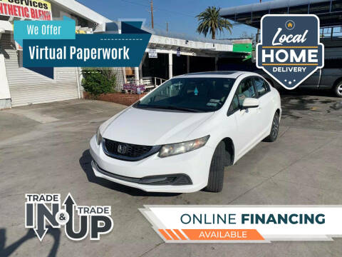 2015 Honda Civic for sale at Hunter's Auto Inc in North Hollywood CA