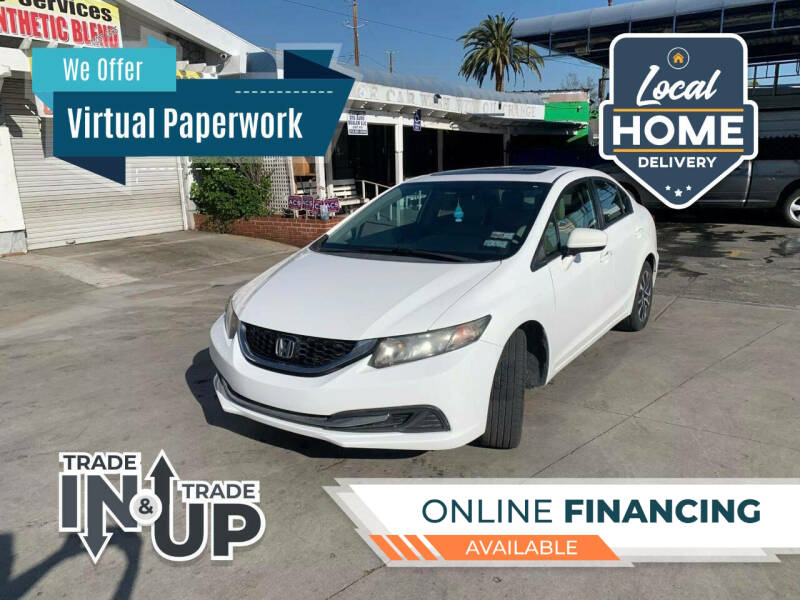 2015 Honda Civic for sale at Hunter's Auto Inc in North Hollywood CA