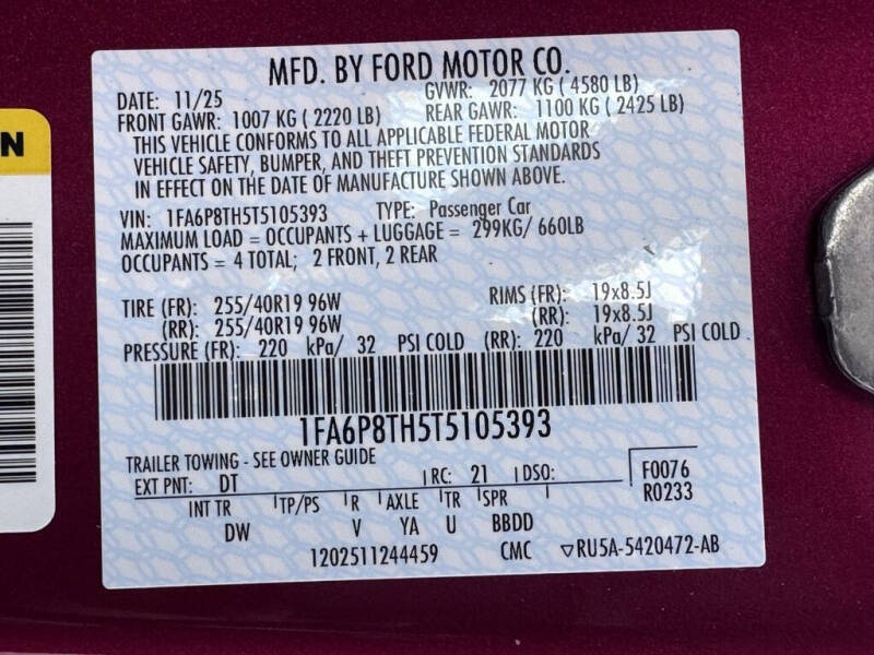 2026 Ford Mustang EcoBoost