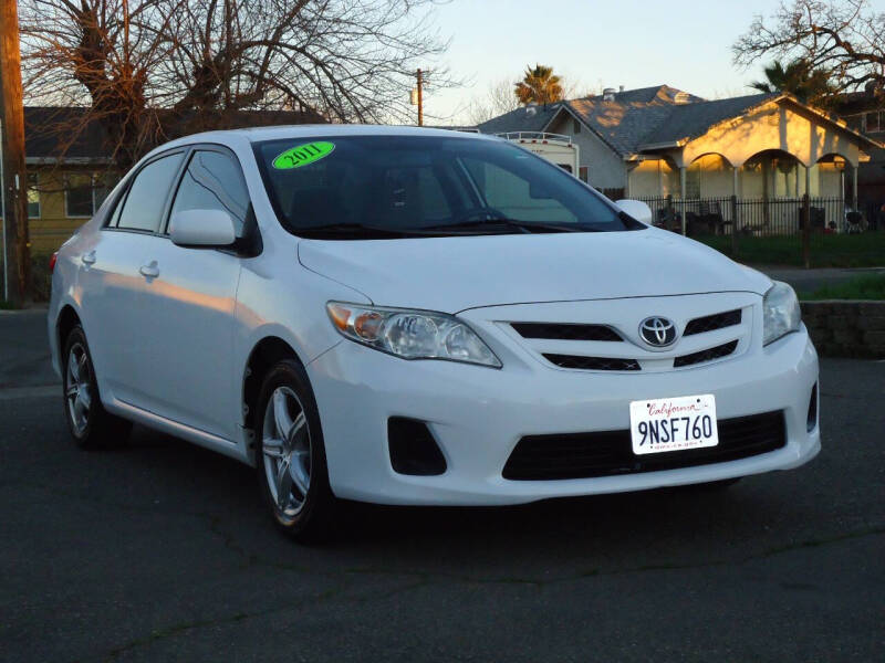 2011 Toyota Corolla for sale at Moon Auto Sales in Sacramento CA