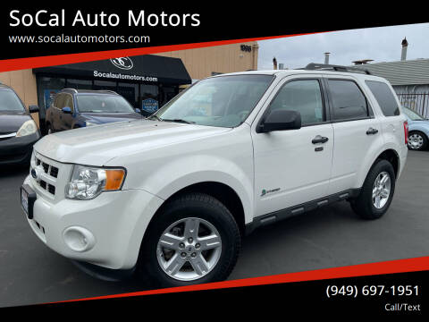 2011 Ford Escape Hybrid for sale at SoCal Auto Motors in Costa Mesa CA
