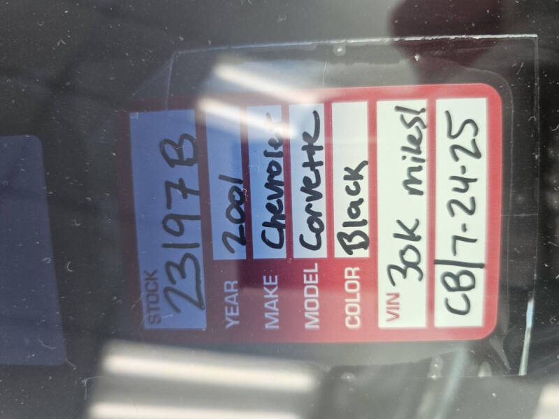 2001 Chevrolet Corvette