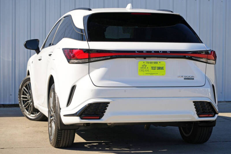 2023 Lexus RX 500h F SPORT Performance