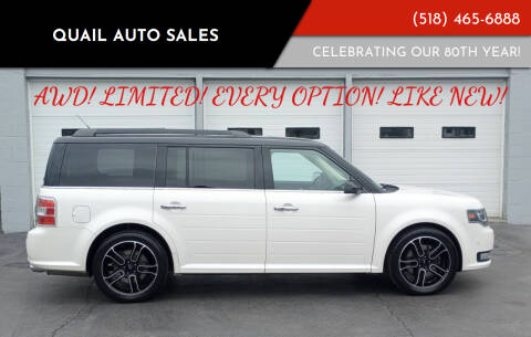 2015 Ford Flex for sale at Quail Auto Sales in Albany NY
