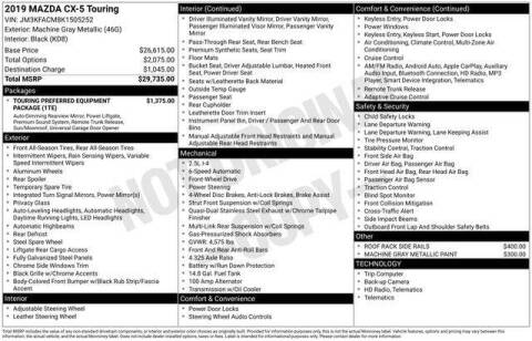 2019 Mazda CX-5 Touring