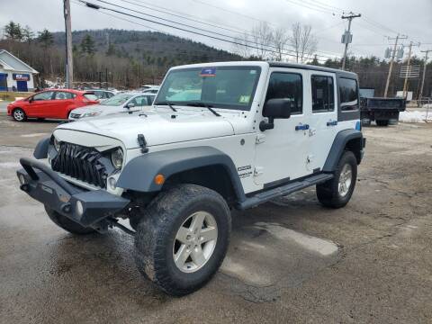 2016 Jeep Wrangler Unlimited for sale at Manchester Motorsports in Goffstown NH