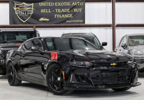 2018 Chevrolet Camaro for sale at United Exotic Auto in Houston TX