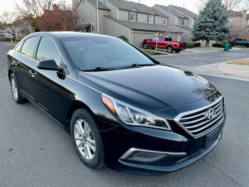 2016 Hyundai Sonata for sale at Red Rock's Autos in Denver CO
