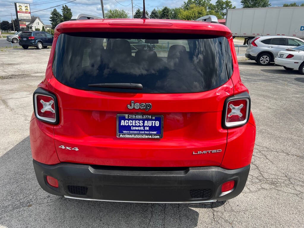 2017 Jeep Renegade for sale at Access Auto Wholesale & Leasing in Lowell, IN