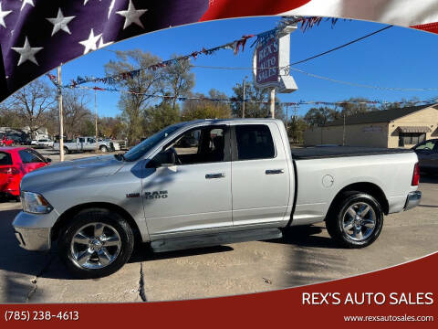 2014 RAM 1500 for sale at Rex's Auto Sales in Junction City KS