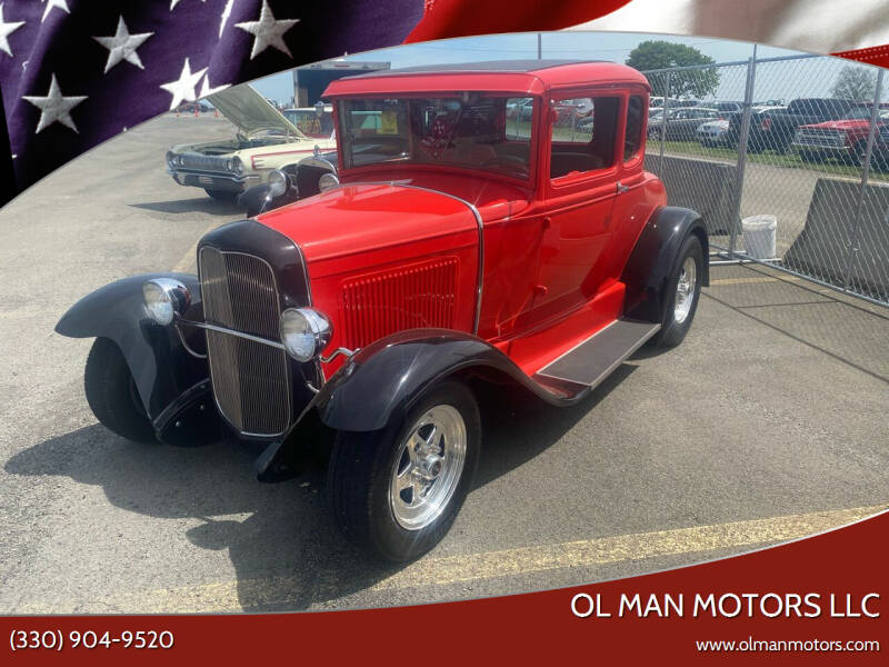 1930 Ford Model A for sale at Ol Man Motors LLC in Louisville OH