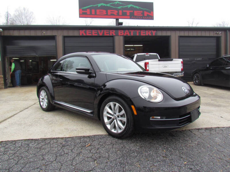 2013 Volkswagen Beetle for sale at Hibriten Auto Mart in Lenoir NC