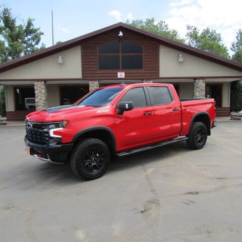 Used 2022 Chevrolet Silverado 1500 ZR2 with VIN 3GCUDHEL2NG559026 for sale in Sheridan, WY