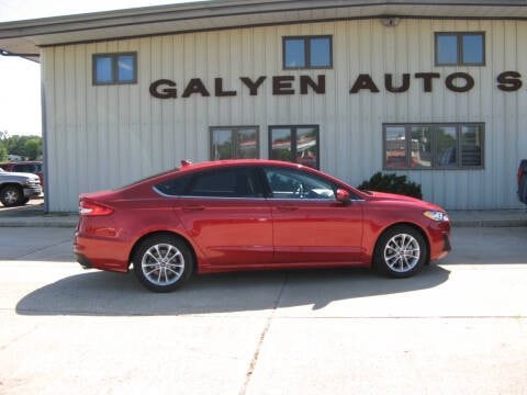 2020 Ford Fusion for sale at Galyen Auto Sales in Atkinson NE