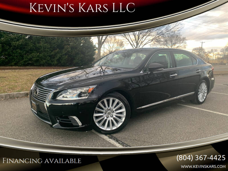 2013 Lexus LS 460 for sale at Kevin's Kars LLC in Richmond VA