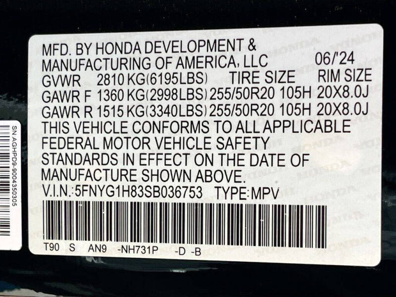 2025 Honda Pilot Elite