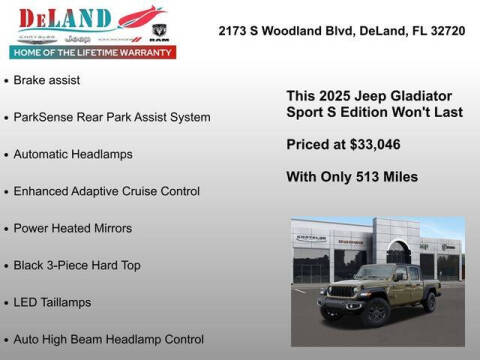 2025 Jeep Gladiator Sport