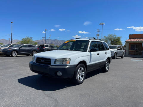 2003 Subaru Forester for sale at CAR WORLD in Tucson AZ