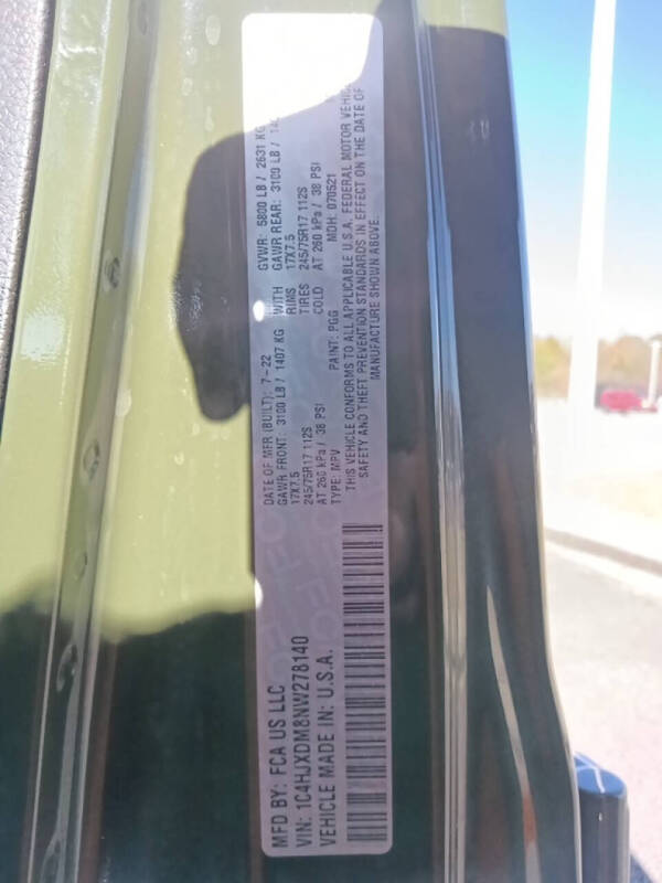 2022 Jeep Wrangler Unlimited