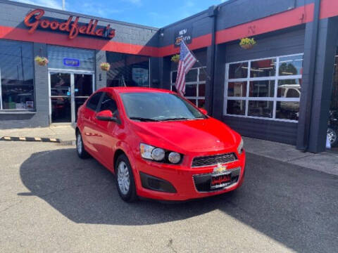 2014 Chevrolet Sonic for sale at Goodfella's  Motor Company in Tacoma WA