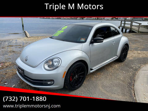 2013 Volkswagen Beetle for sale at Triple M Motors in Point Pleasant NJ