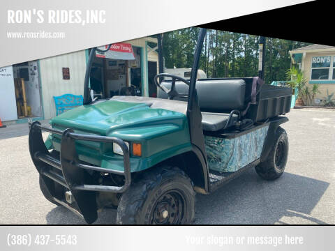 2004 Ezgo Power Sports St 4x4 for sale at RON'S RIDES,INC in Bunnell FL