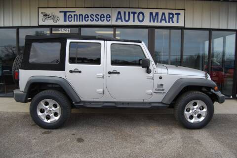 2012 Jeep Wrangler Unlimited for sale at Tennessee Auto Mart Columbia in Columbia TN