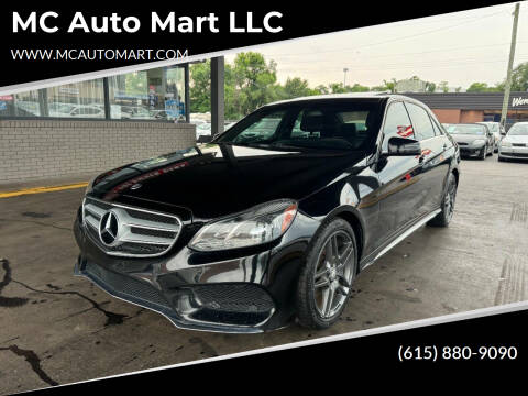 2014 Mercedes-Benz E-Class for sale at MC Auto Mart LLC in Hermitage TN