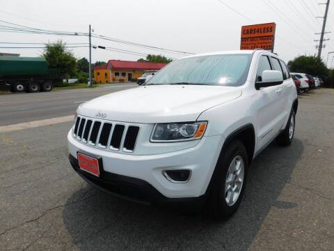 2015 Jeep Grand Cherokee for sale at Cars 4 Less in Manassas VA