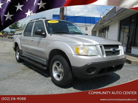 2004 Ford Explorer Sport Trac for sale at Community Auto Center in Jeffersonville IN