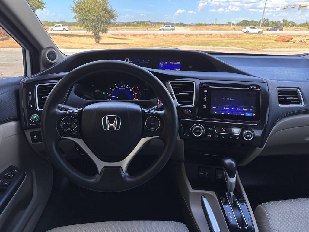 2015 Honda Civic for sale at BANKERS AUTOS in Denton, TX