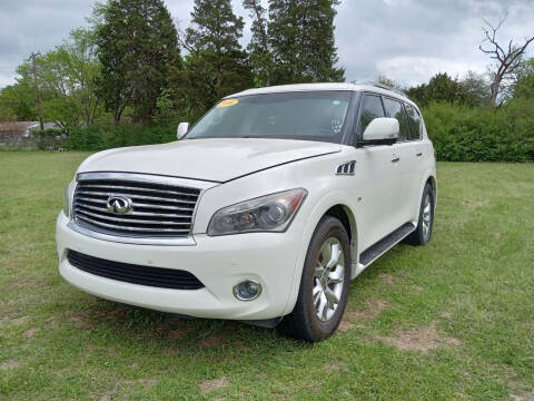 2014 Infiniti QX80 for sale at LA PULGA DE AUTOS in Dallas TX