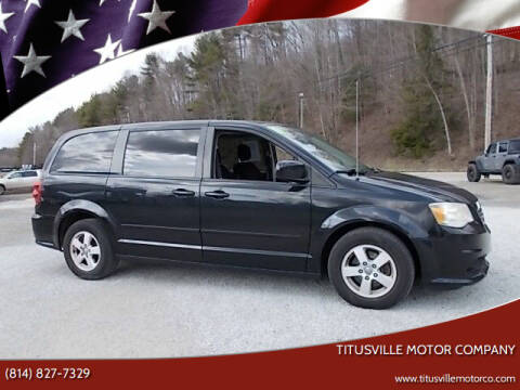 2011 Dodge Grand Caravan for sale at Titusville Motor Company in Titusville PA