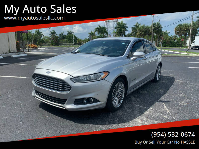 2013 Ford Fusion Hybrid for sale at My Auto Sales in Margate FL