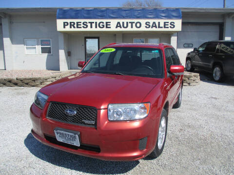 2008 Subaru Forester for sale at Prestige Auto Sales in Lincoln NE