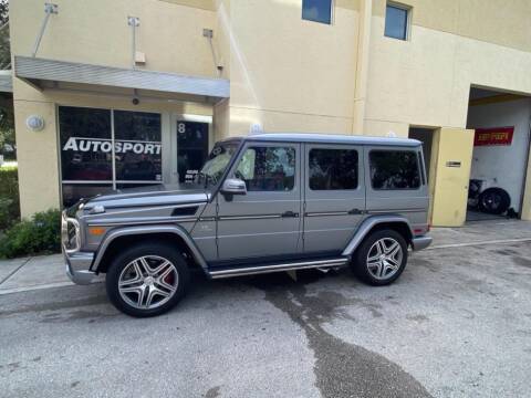 2017 Mercedes-Benz G-Class for sale at AUTOSPORT in Wellington FL