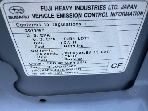 2013 Subaru Forester 2.5X Premium