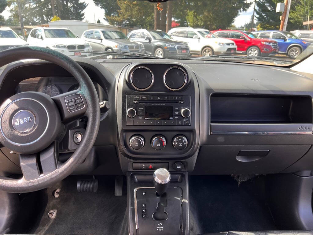 2016 Jeep Patriot for sale at PLATINUM AUTO SALES INC in Lacey, WA