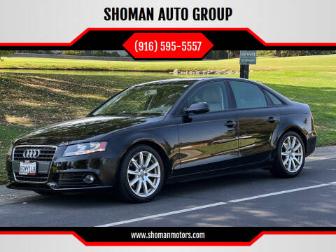 2011 Audi A4 for sale at SHOMAN AUTO GROUP in Davis CA