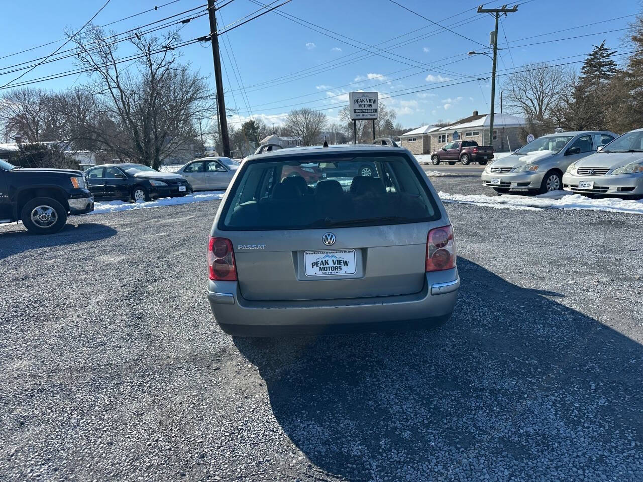 2004 Volkswagen Passat for sale at PEAK VIEW MOTORS in Mount Crawford, VA