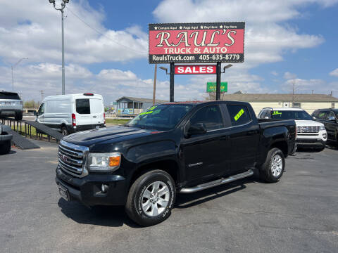 2016 GMC Canyon for sale at RAUL'S TRUCK & AUTO SALES, INC in Oklahoma City OK