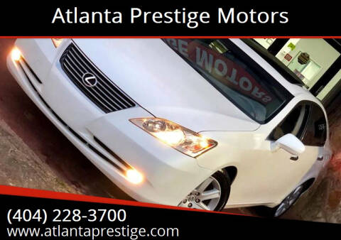 2008 Lexus ES 350 for sale at Atlanta Prestige Motors in Decatur GA