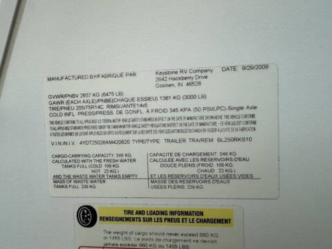 2010 Keystone RV Bullit