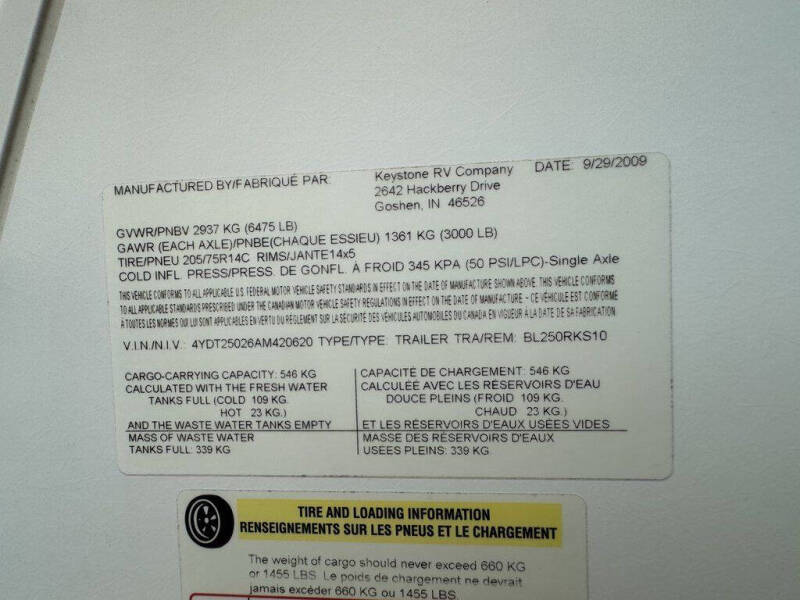 2010 Keystone RV Bullit