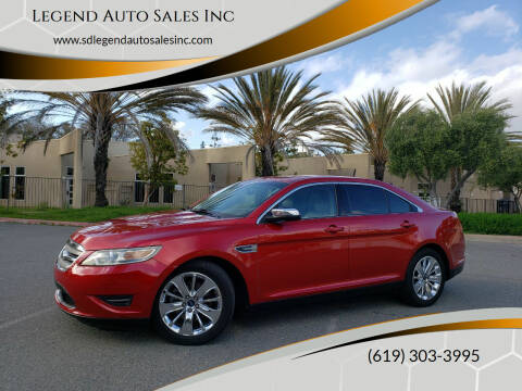 2010 Ford Taurus for sale at Legend Auto Sales Inc in Lemon Grove CA