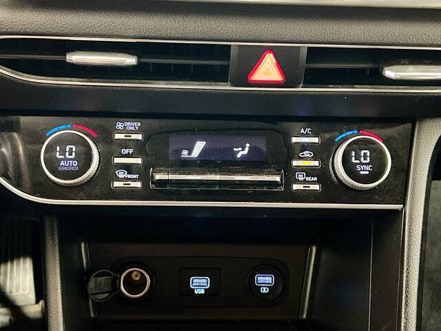 2022 Hyundai Sonata Hybrid Blue