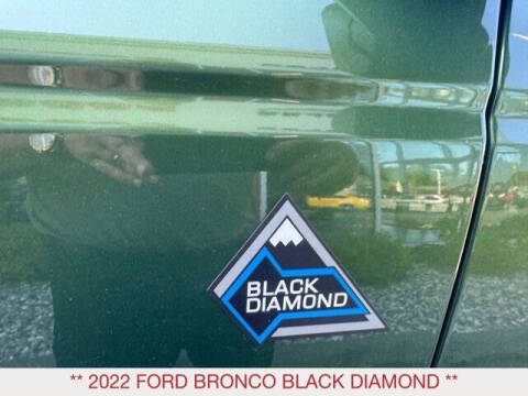2022 Ford Bronco Black Diamond