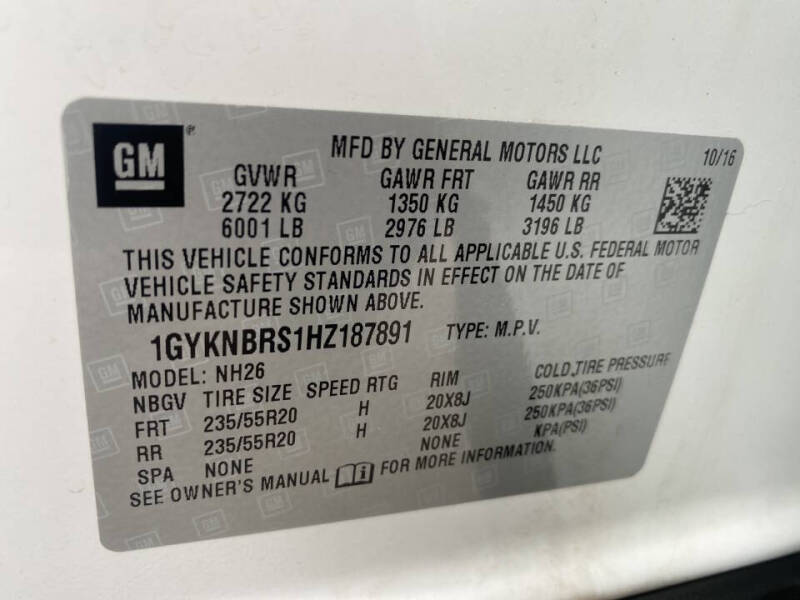 2017 Cadillac XT5 Luxury